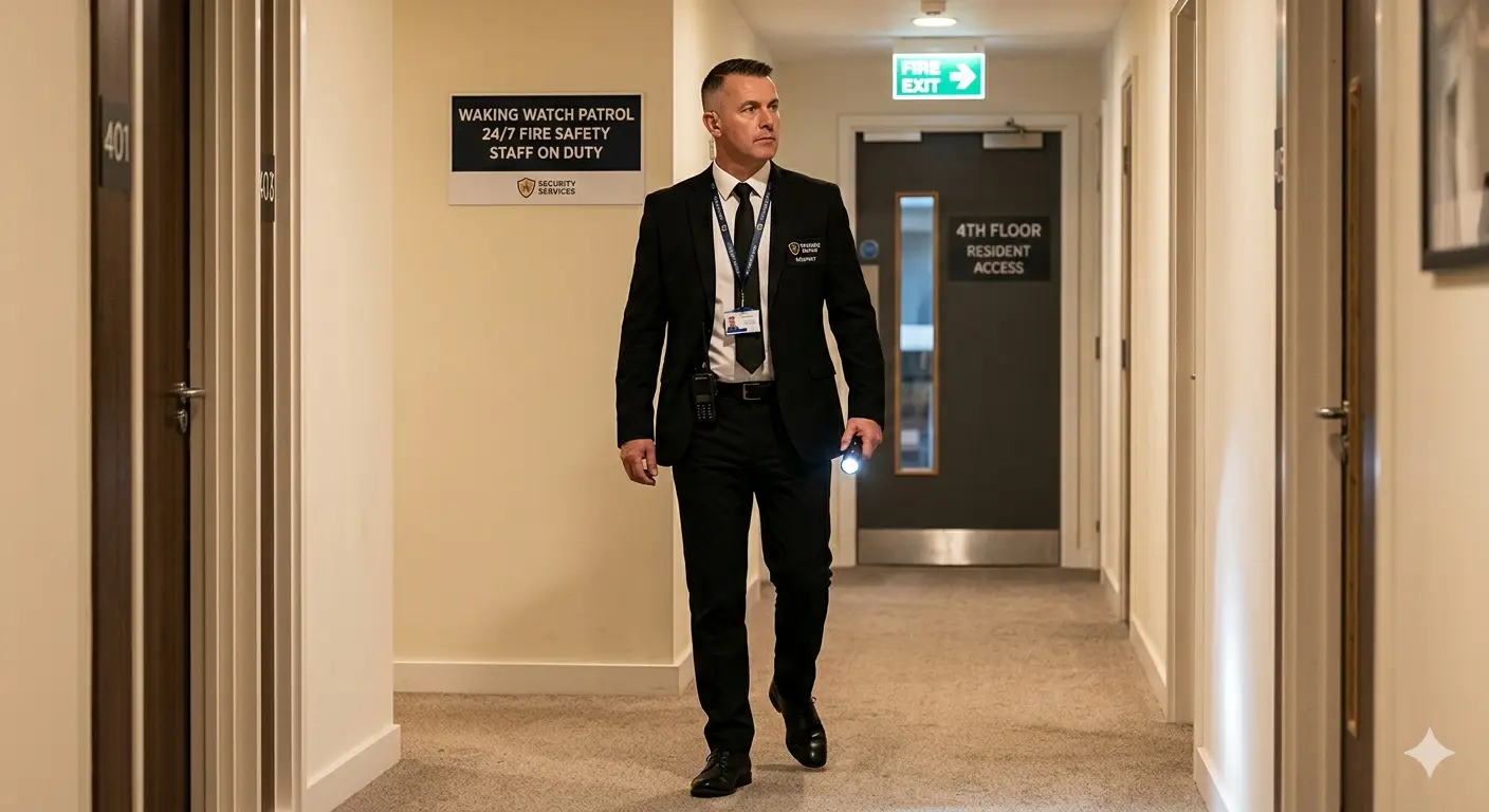 Waking Watch Services by Kestrel Security